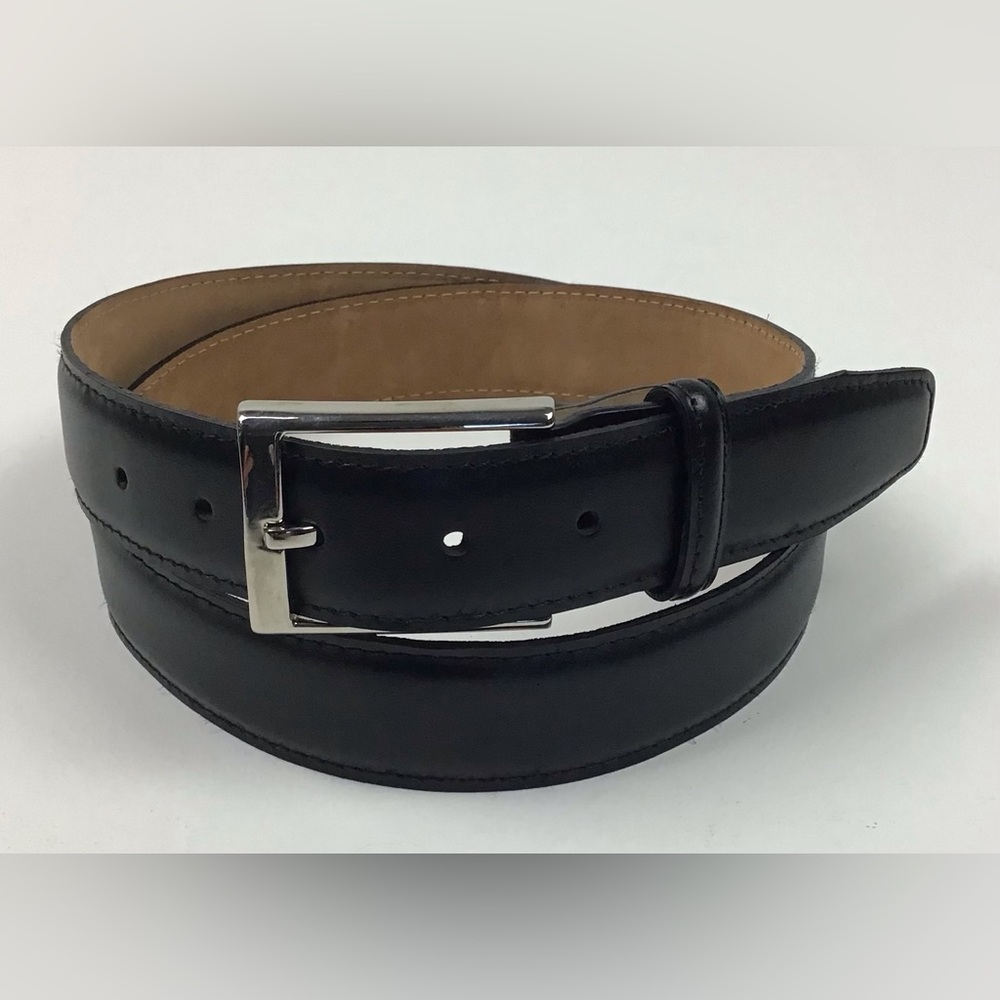 Beckett Simonon leather belt size 38 black